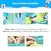 CHGeek [Upgraded] Baby Pool Float, Baby Swimming Float Safety Inflatable Floats Ring with Safety Belt Crotch Strap Suitable for 8-36 Months,Size L