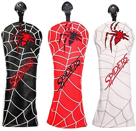 ゴルフヘッドカバー ドライバー用カバー ウッド Fw用カバー ユーティリティut用カバー 変換ダグ付き Spiders スパイダー 単品