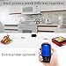Digital Meat Thermometer, Morgofun Wireless Remote Digital Cooking Food Meat Thermometer for Smoker Oven Kitchen BBQ Grill Thermometer Instant Read with Timer Alert, 3 Stainless Steel Probes - UPGRADE