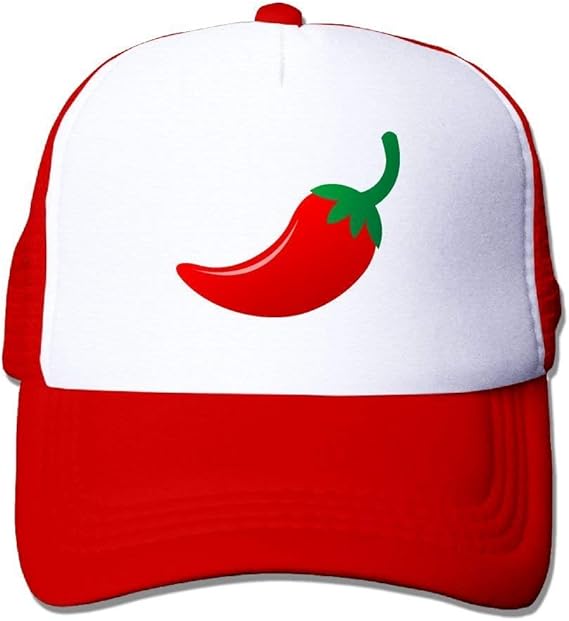 Hot Spicy Chili Pepper Fashion Baseball Cap for Men and Women