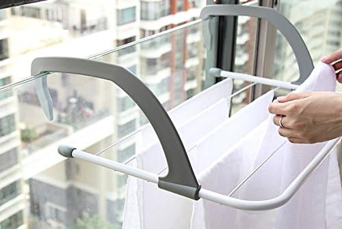Folding Rack For Clothes Hanger Shelf Drying Storage Radiator Eco-friendly Easy Use Scientific Design Beautiful