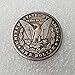OppoLing 1881 Morgan Coins - Old Hobo Nickel Coin -Uncirculated Old Coin-USA Old Morgan Commemorative Gift Coin-It is Handmade Crafts Best Product