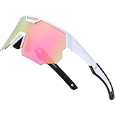 FEISEDY Polarized Sports Sunglasses for Men and Women,UV400 Baseball Sunglasses Youth Cycling Softball Goggles B0206