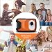 BYbrutek Digital Camera for Kids, 21MP FHD 1080P 5 Meter Waterproof Kids Underwater Camera, 2.8 Inch LCD, 8X Digital Zoom, Action Kids Camcorder with 1050MaH Rechargable Li-Ion Battery (Orange)thumb 3