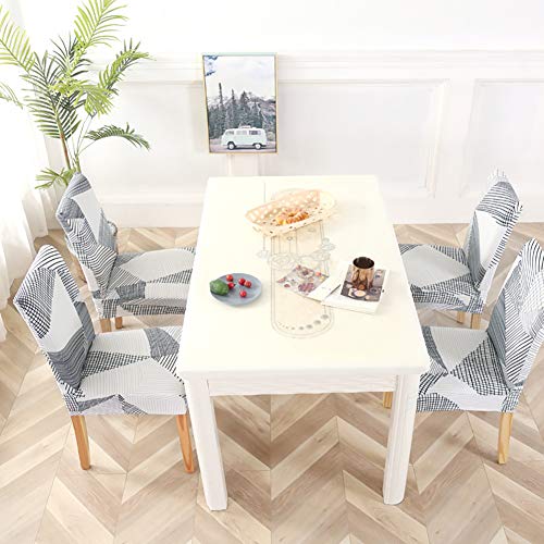 Fuloon Stretch Chair Cover Set Of Removable Washable