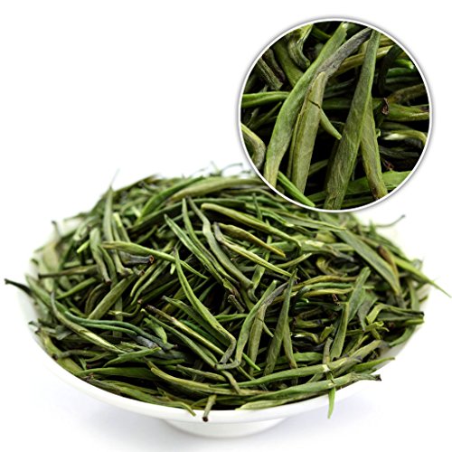 GOARTEA® 50g (1.76 Oz) Premium Organic Handmade Zhu Ye Qing Spring Loose Bamboo Leaf Spring Chinese GREEN TEA