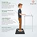 Ergocell Kitchen Anti Fatigue Mat - Memory Foam Kitchen Mat - Ergonomically Engineered Standing Desk Mat for at Home & Office - Black – 17