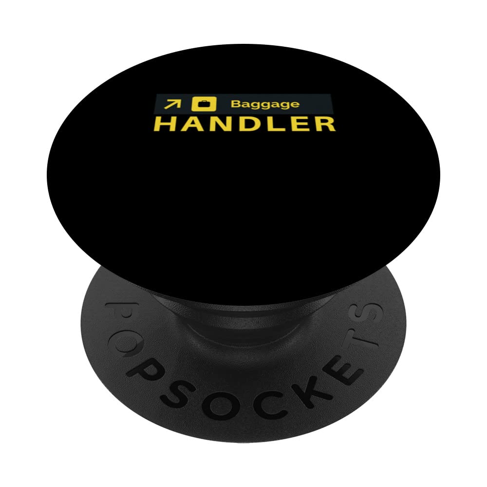 Baggage Handler Airfield Airport Worker PopSockets Swappable PopGrip