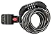 SafeBest Bike Lock, Combination Cable Bicycle Lock, Resettable. Black, Blue, Pink, and White Colors Available. Most Popular 6-Foot Length Safest Lightweight Lock. Best Value Bike Lock Cable.