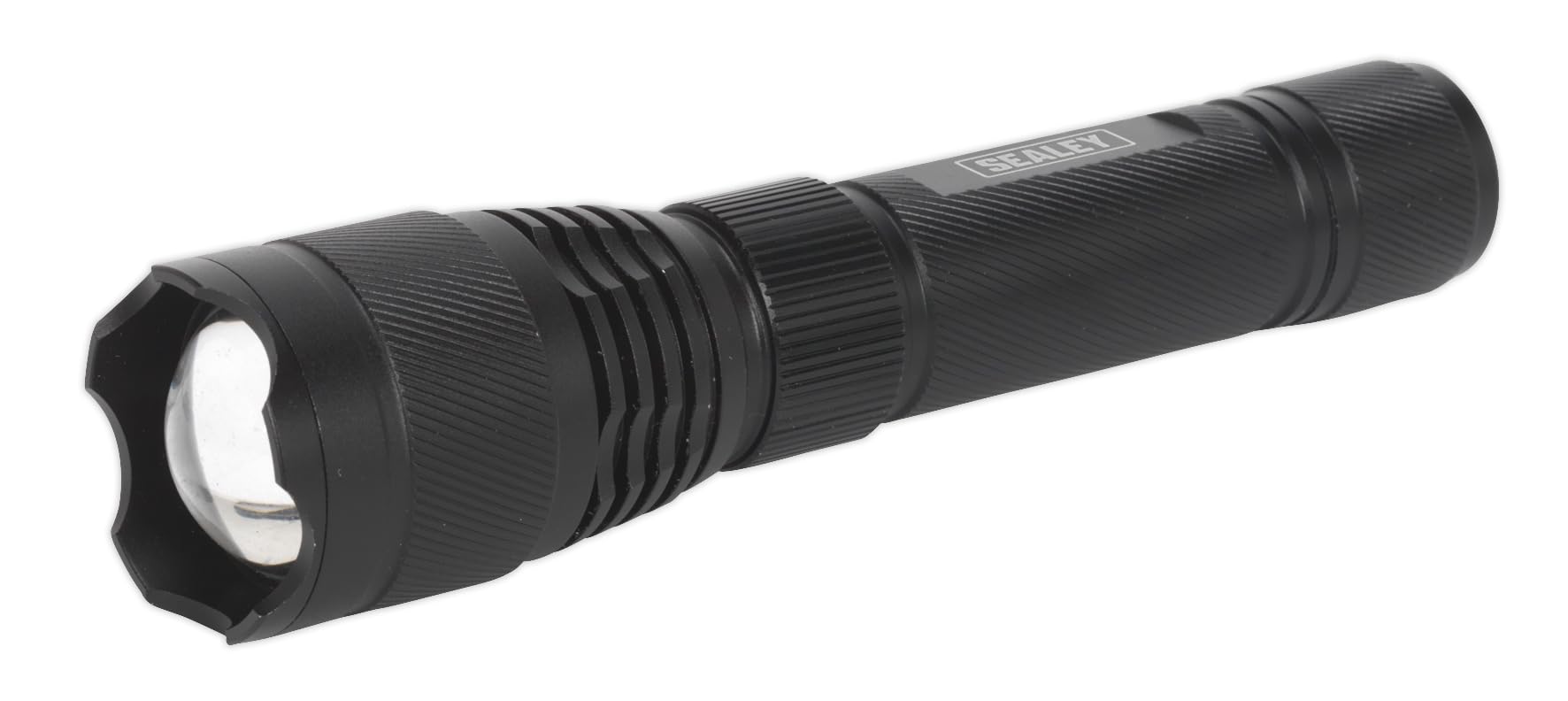 Sealey Led449 Aluminium Torch 10W T6 Cree Led Adjustable Focus Rechargeable