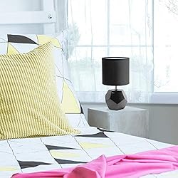 Simple Designs LT2065-BLK Round Prism Mini Table