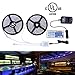 MIHEAL Led Strip Lights 32.8ft 5050 RGB LEDs Color Changing Lights Strip for Bedroom, Desk, Home Decoration, with Remote and 12V Power Supply