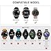 ANCOOL Compatible with Fenix 5S/6S/7S Bands 20mm Easy Fit Silicone Watch Bands Replacement for Fenix 8 43mm/5S Plus/6S Pro/D2 Delta S Smartwatches(Silver Buckle, White)
