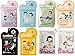 Hey! Pinkgo Girl Sheet Mask All in One Extra Skin Care Combo Set New Version - Includes 8 Moisturizing, Brightening, Firming and Repairing Sheet Masks