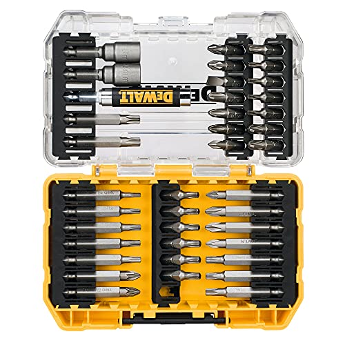 Coffret TOUGHCASE 40 Pièces - Embouts de Vissage - Pour Perceuse-Visseuse DT70717-QZ