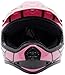 Youth Kids Offroad Gear Combo Helmet Gloves Goggles DOT Motocross ATV Dirt Bike Spiderman Pink , Large