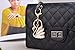Giftale Swan Handbag Charms Accessories Purse Keychain for Women,#41813A