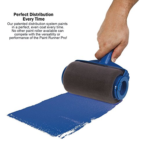 Paint Runner Pro Roller Brush Painting Handle Tool No Prep, No Mess