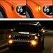 GTINTHEBOX Smoked Lens Amber LED Lights Side Marker Turn Signal Lamps Update Kit for Jeep Renegade 2014 2015 2016 2017 2018, 2 Pcs