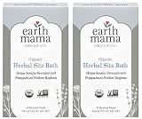 EARTH MAMA ANGEL BABY POSTPARTUM BATH HERBS, 6 CT, 2 pack