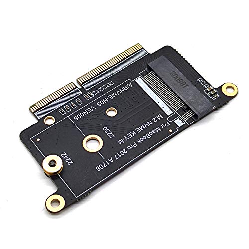 V VOILA REVE M.2 NVME SSD Convert Adapter for SSD MacBook Pro 2016-2017 A1708 Connector 22 + 34 Points