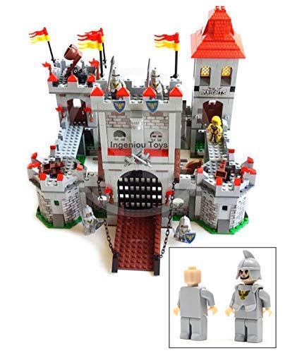 AUSINI branded knights castle sets / king's fortress kingdoms new 1118pcs #27110 by Ingenious Toys
