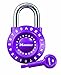 Master Lock 1590D Set Your Own Combination Lock, Assorted Colors