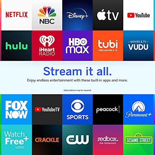 VIZIO 55Inch VSeries 4K UHD LED HDR Smart TV Apple AirPlay and