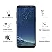 Galaxy S8 Screen Protector,S8 Glass Screen Protector,Linycase [Case Friendly] [Anti-Fingerprint] [Anti-Scratch] Tempered Glass Screen Protector for Samsung Galaxy S8-Black