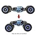 Bfull 1:10 RC Cars With 2 Pieces of Batteries 4WD High Speed Racing Cars Double Sided Flip RC Car 2-Sided Stunt Vehicle Off-Road Vehicle 2.4Ghz Transform Monster Trucks Rock Crawler Buggy Hobby Car