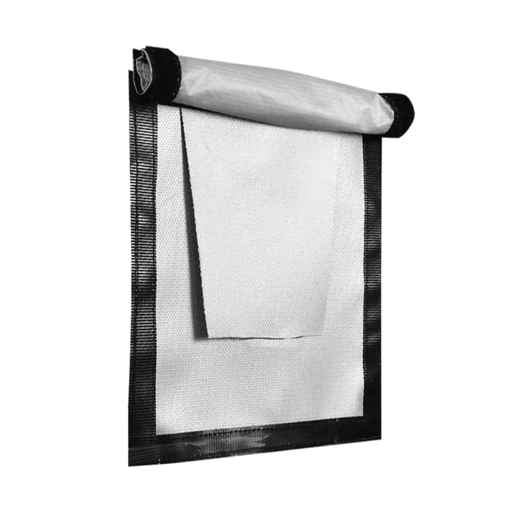 Stove Jack Kit, Heat-Resistant Removable Chimney Anti-Scald Ring With Rain Flap for Camping Tents