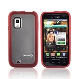 OEM Samsung Galaxy S Fascinate SCH-I500 Dual Cover Case (Red/Clear)