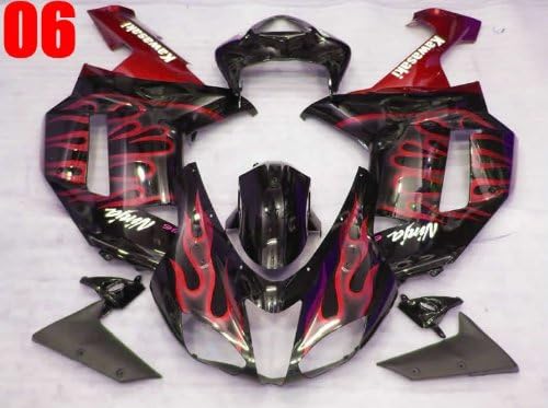 B31-06 Motorcycle Parts OEM ABS Plastic injection mould Fender Fairing Body Fairing Fit For kawasaki Ninja ZX-6R 2007 - 2008