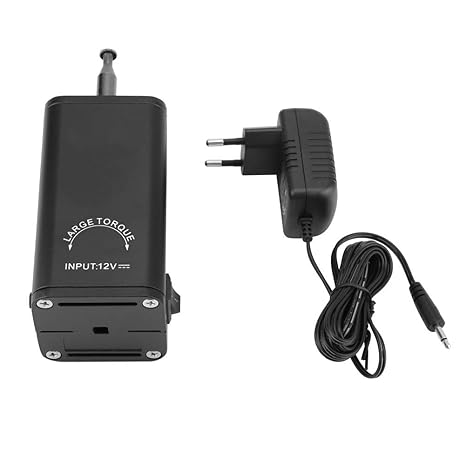 DEWIN BBQ Motor - 12V DC Grillmotor, Grillgrillmotor, Rotisserie-Elektromotor, hohe Geschwindigkeit