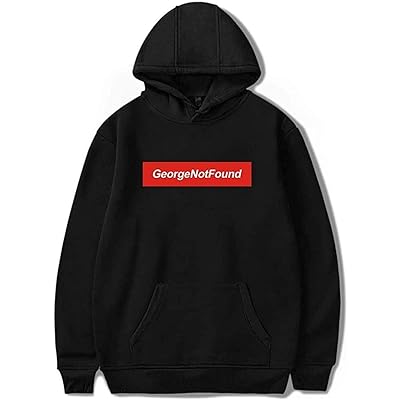 Pullover Hoodie George Not Found Embroidered Hoodie GeorgeNotFound