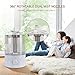 OXA 4L Large Capacity Cool Mist Humidifier Whisper-Quiet, Ultrasonic Air Humidifiers for Bedroom Baby Room Home Office, Two 360° Rotatable Mist Outlets, Waterless Automatic Shut-Off (Gray)