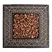 Endless Summer 30 Inch 30,000 BTU LP Gas Outdoor Propane Gas Lava Rock Patio Space Fire Pit Table with Slate Tile Mantel, Brown