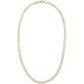 Isa Grutman Women's 14k Cuban Chain Necklace, Yellow Gold, One Size