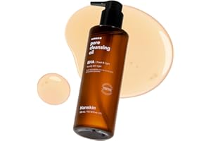 Hanskin BHA Pore Cleansing Oil, Gentle Blackhead Cleanser and Makeup Remover for Combination and Oily Skin, Korean Skincare [BHA/10.14 oz]