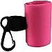 Kage 1 Clip-On Neoprene Pink Sleeve Lip Balm Holster Lipstick Holder Key Chain