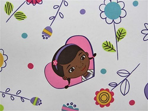 Good As New Doc McStuffins 100% Polyester (FLAT SHEET ONLY) Size TODDLER Girls Kids Bedding