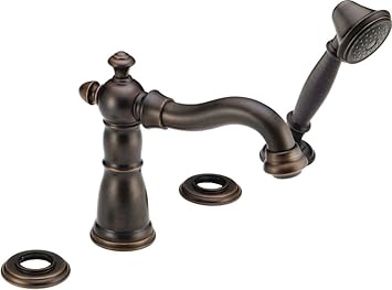 Delta Faucets T4755 Rblhp Roman Tub With Hand Shower Trim Tub