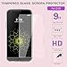 LG G5 Case with Tempered Glass Screen Protector [2 Pack] for Girls Women,LeYi Cute Glitter Bling Shiny Moving Quicksand Liquid Clear TPU Protective Phone Cover Case for LG G5 ZX Rose Gold