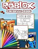 Roblox Coloring Book: Premium Coloring Book With Top 10 Roblox Games Inside