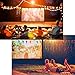 Varmax Projector Screen 120 inch 16:9 Lightweight Wrinkle-free Polyester Material for Home Theater and Portable for Outdoor Movie (272cm x 155cm)