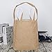 KEFAN 3 Pack Easter Bunny Bags Easter Bunny Baskets Jute Burlap Bunny Ear Tote Bags