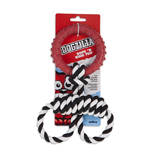 Petmate Dogzilla Rope 'N Ring Tug