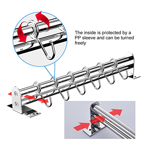 2 EINFAGOOD+Kitchen+Holder+Rack%25EF%25BC%258CStainless+Polished