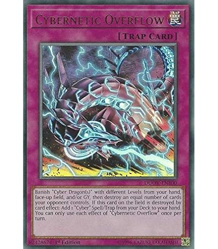 Amazon.com: Yu-Gi-Oh! - Cybernetic Magician (CRV-EN016