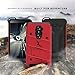 ZTE ZMax Pro Case, Zizo [Bolt Series] w/FREE [ZTE ZMax Pro Screen Protector] Kickstand [Military Grade Drop Tested] Holster Clip- ZTE Grand X Max 2